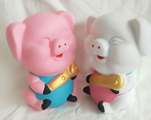 cквиш игрушка антистресс поросята