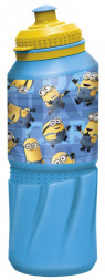 Бутылка пластиковая (спортивная 530 мл). Миньоны Правила