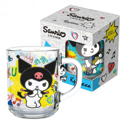 Кружка Куроми, Граффити (в подарочной упаковке), 230 мл, стекло