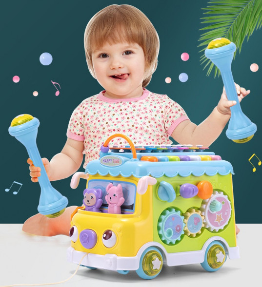 Развивающая игрушка &quot;Веселый автобус&quot;