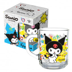 Кружка Куроми, Граффити (в подарочной упаковке), мал., 230 мл, стекло