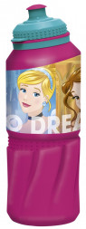 Бутылка пластиковая (спортивная 530 мл). Принцессы Дружные приключения