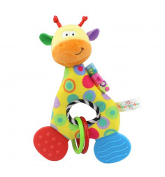 Мягкая погремушка Жираф