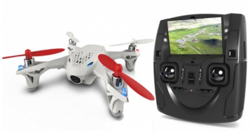 Квадрокоптер-дрон радиоуправляемый Hubsan c КАМЕРОЙ 2.4G