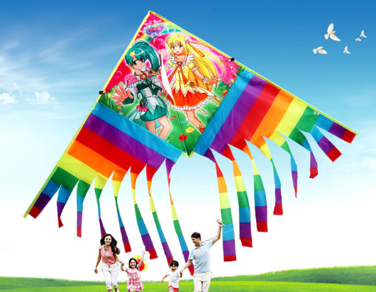 Воздушный змей Анимэ 85х112 см