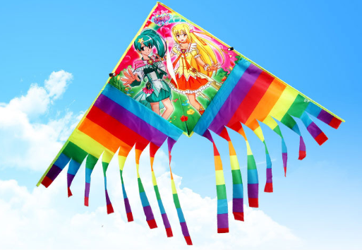 Воздушный змей Анимэ 85х112 см