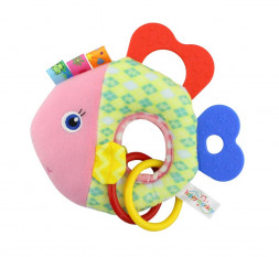 Мягкая погремушка Рыбка