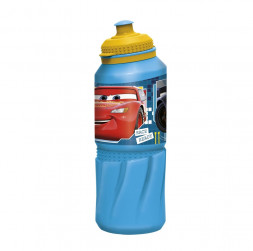 Бутылка пластиковая (спортивная 530 мл). Тачки. К гонкам готов