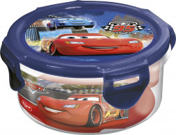 Контейнер пластиковый (круглый, 270 мл). Тачки Грани гонок