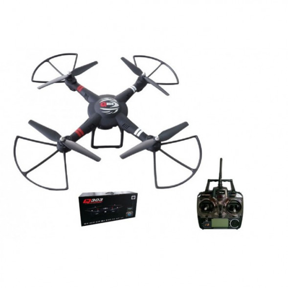 Квадрокоптер радиоуправляемый WLToys с барометром, FPV камерой 