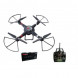 Квадрокоптер радиоуправляемый WLToys с барометром, FPV камерой 