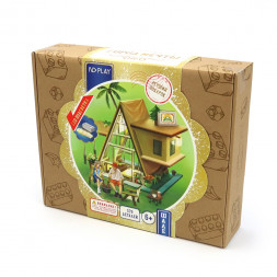 Конструктор «Шале» с маркировкой «ND Play» в подарочной упаковке.