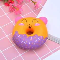 Сквиш игрушка антистресс животные-пончики