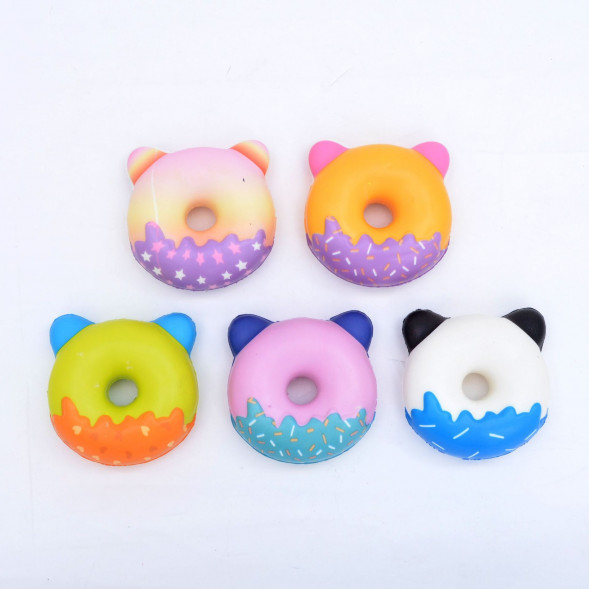 Сквиш игрушка антистресс животные-пончики