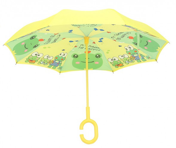 Зонт наоборот Лягушата