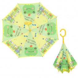 Зонт наоборот Лягушата