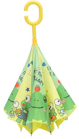 Зонт наоборот Лягушата