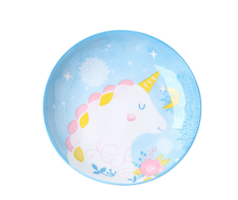 Детская керамическая посуда единорог 