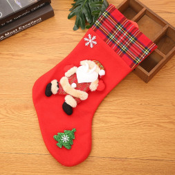 Новогодний носок Санта - М03