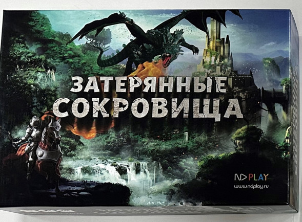 Игра настольная «Затерянные сокровища» с маркировкой ND PLAY оптом