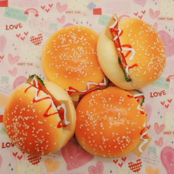 Сквиш игрушка антистресс бургеры