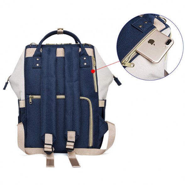 Сумка-рюкзак органайзер для мам Mommy bag пэчворк (в ассортименте)