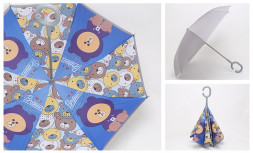 Зонт наоборот Медведь Браун