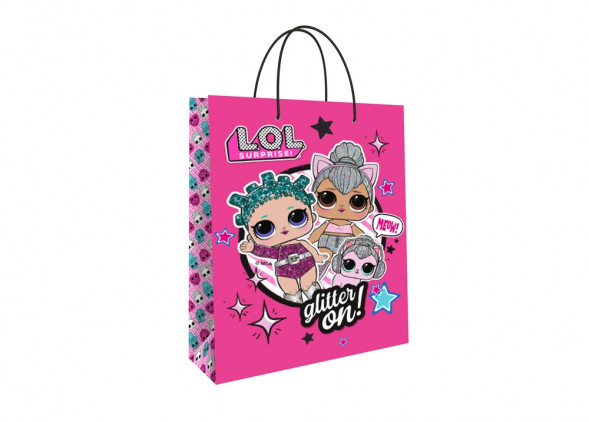 LOL. Пакет подарочный большой-2, 220*310*100 мм оптом