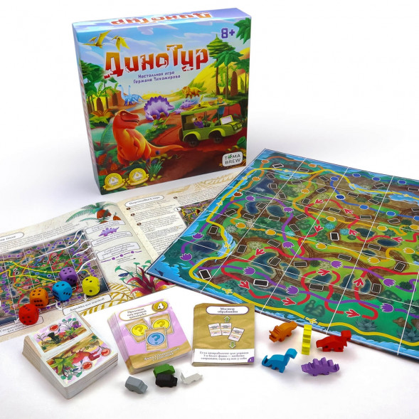 Игра настольная Динотур оптом