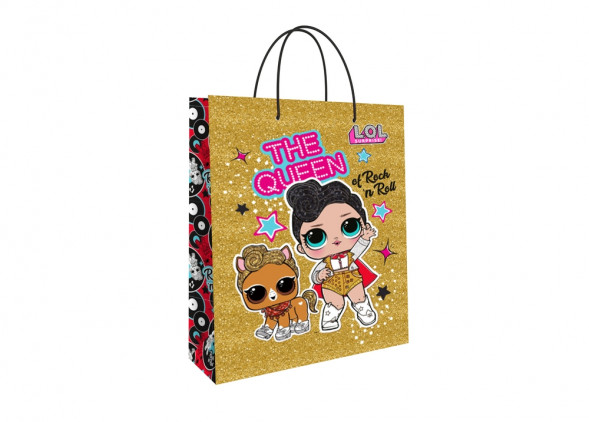 LOL. Пакет подарочный большой-3, 220*310*100 мм оптом