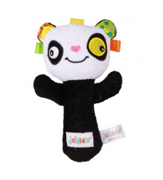 Мягкая погремушка Веселая панда