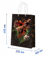 Jurassic Park. Пакет подарочный большой-2, 330*455*100 мм