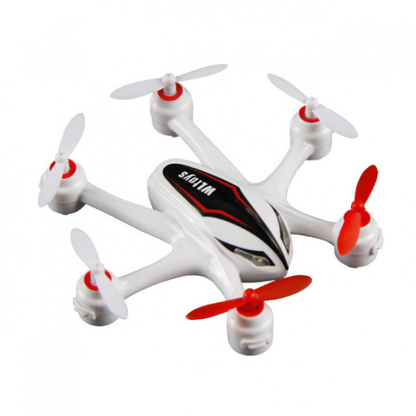 Мини коптер скоростной WLToys с FPV трансляцией видео на пульт 