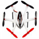 Мини коптер скоростной WLToys с FPV трансляцией видео на пульт 