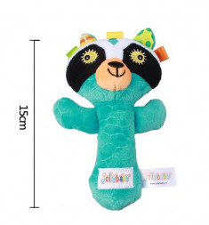 Мягкая погремушка Енот