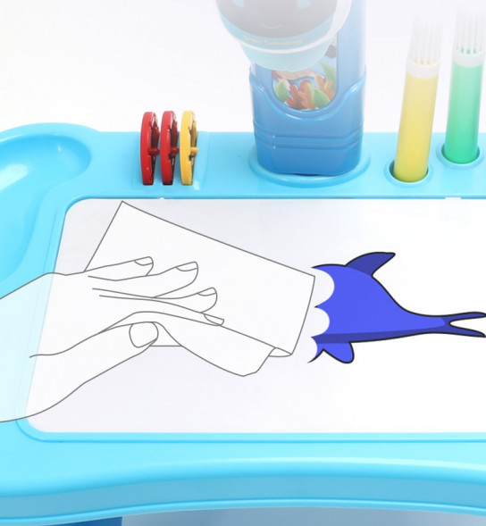 Доска-проектор для рисования на ножках