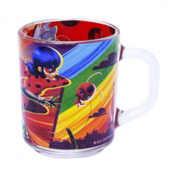 Кружка Леди Баг и Супер Кот Комиксы, 230 мл, стекло