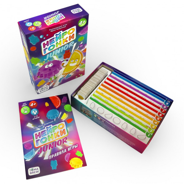 Игра настольная Нейрогонки Junior оптом