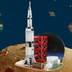 Пазл 3D Сатурн