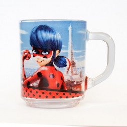 Кружка Леди Баг и Супер Кот Леди Баг - Париж, 230 мл, стекло