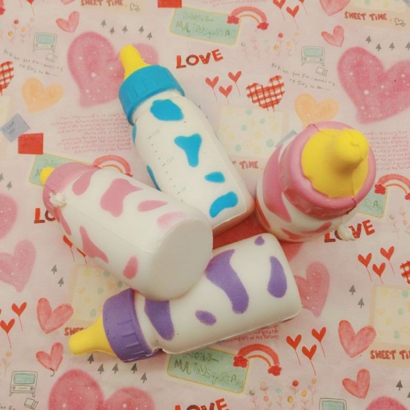 Сквиш игрушка антистресс бутылочки