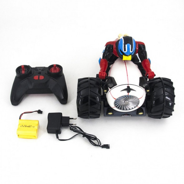 Радиоуправляемый мотоцикл амфибия трюковой