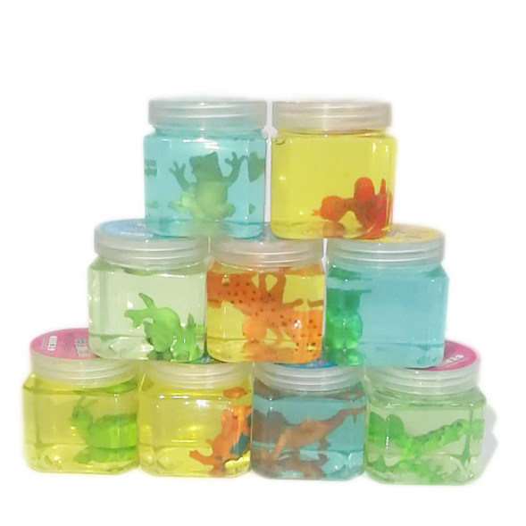 Слайм набор с животными и насекомыми