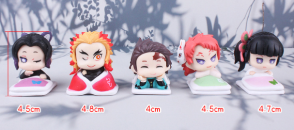 Набор фигурок из аниме Клинок, рассекающий демона оптом