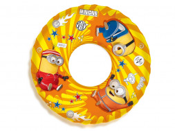 Круг Миньоны надувной, 60 см, шт (цветная коробка)