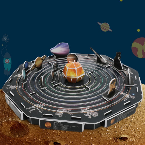 Пазл 3D Солнечная система