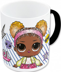 Кружка-хамелеон керамическая  в подарочной упаковке (№3, 325 мл). L.O.L.