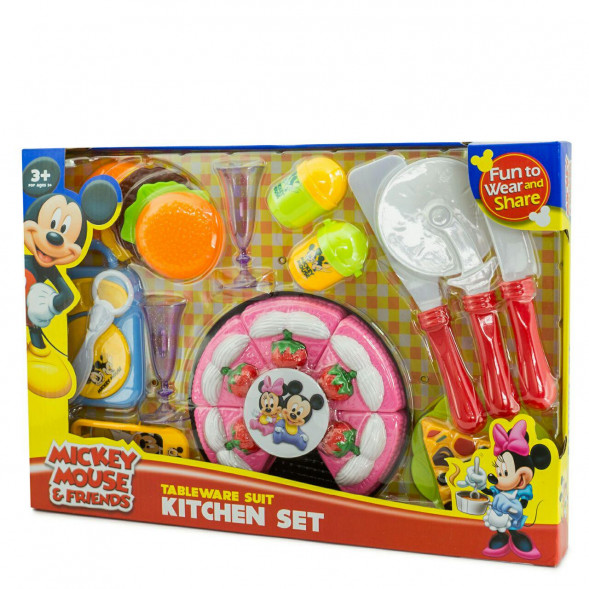 Набор посуды с продуктами Mickey Mouse &amp; Friends