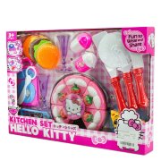 Набор посуды с продуктами Hello Kitty