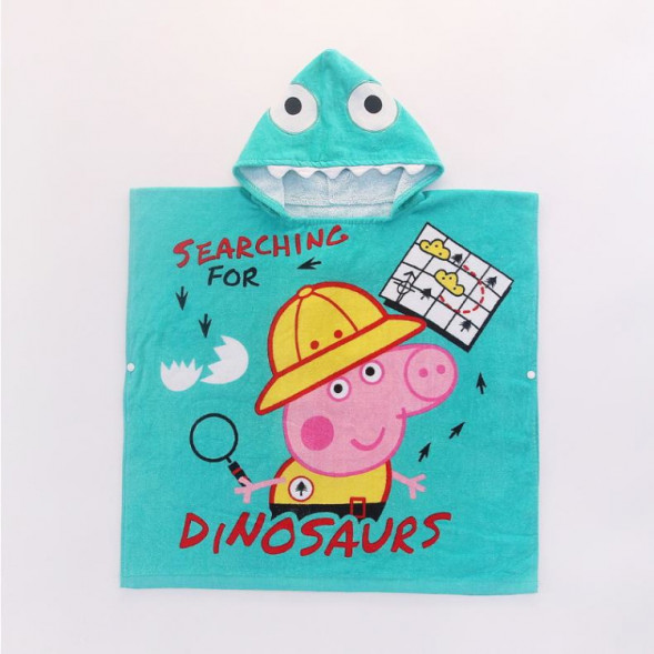 Полотенце-пончо Джордж динозавр
